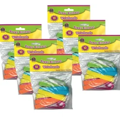 Happy Birthday 2 Wristband Pack, 10 Per Pack, 6 Packs