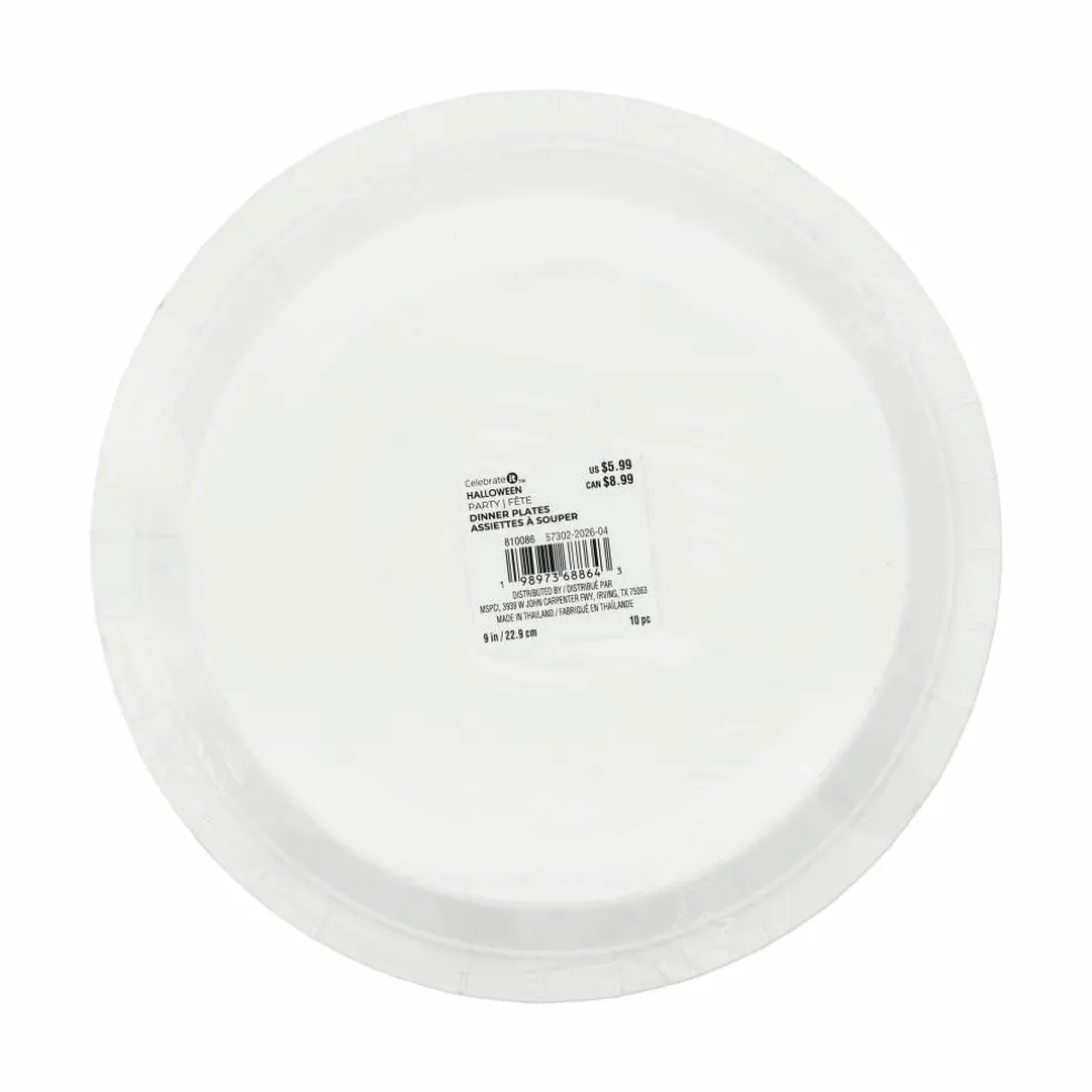 9" Happy Halloween Dinner Plates, 10ct. by Celebrate It™