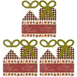 Happy Thanksgiving Treat Boxes, 3ct. by Makery™