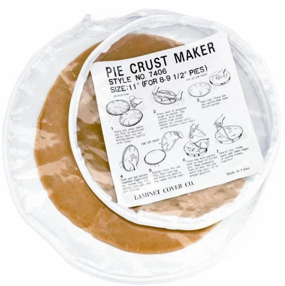 Harold Import Company 14" Perfect Pie Crust Maker Zippered Plastic Bags