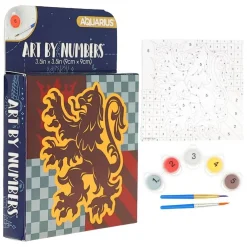 Harry Potter House Gryffindor Micro Art By Numbers Painting Kit | 3.5 Inches