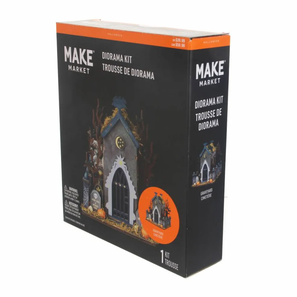 Haunted Graveyard DIY Diorama Kit by Make Market®