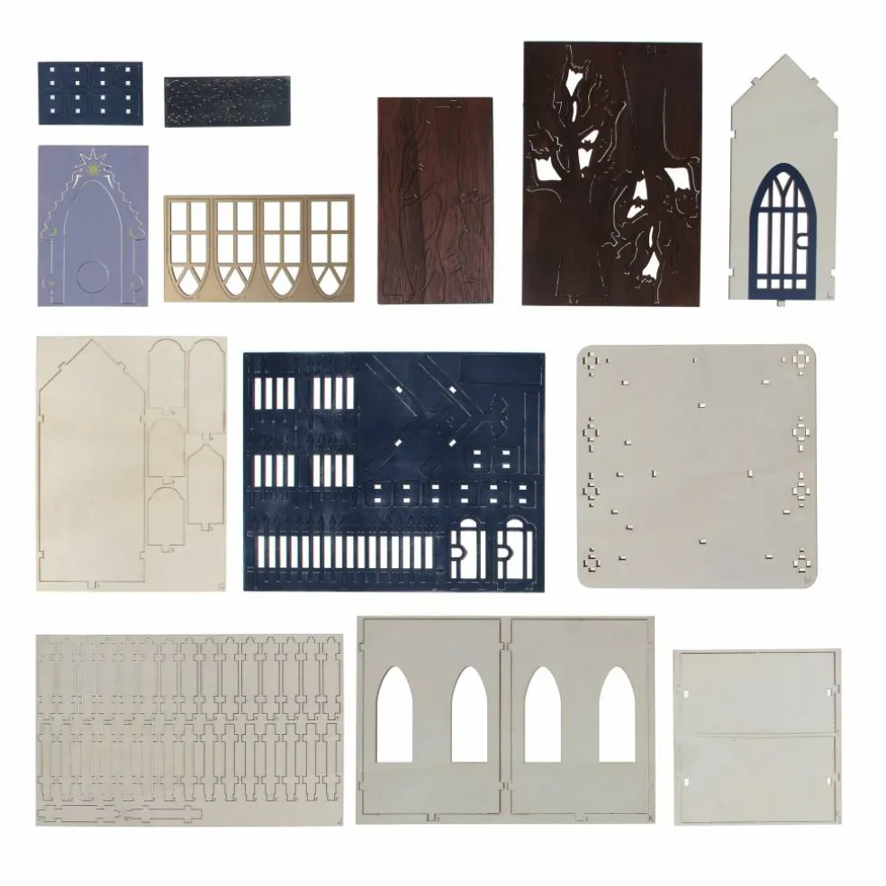 Haunted Graveyard DIY Diorama Kit by Make Market®