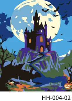 Haunted Houses Paint Marker-by-Number Kit by Artist's Loft®