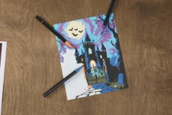 Haunted Houses Paint Marker-by-Number Kit by Artist's Loft®