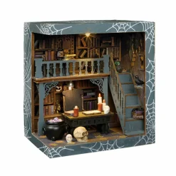 Haunted Library DIY Lighted Diorama Kit by Make Market®