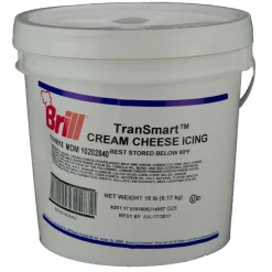 HC Brill Transmart Ready To Use Cream Cheese Icing for Cakes 18 Pound