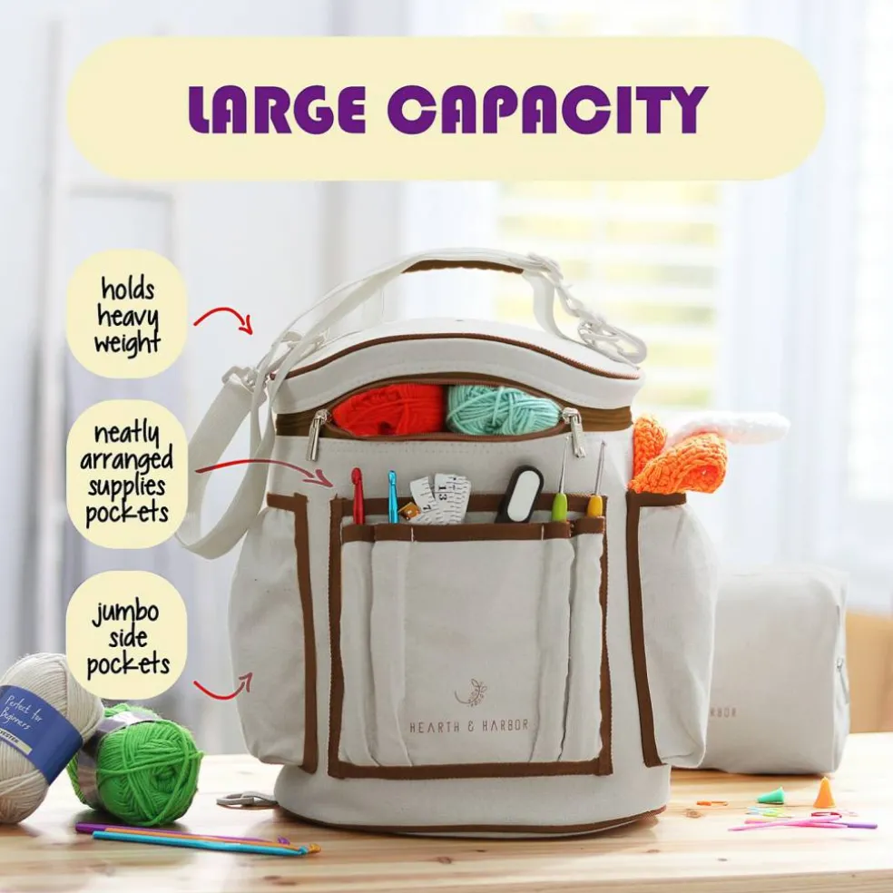 Hearth & Harbor Crochet Bag Organizer Kit