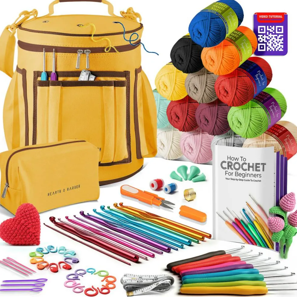 Hearth & Harbor Crochet Bag Organizer Kit
