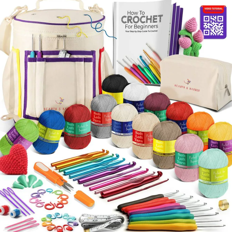 Hearth & Harbor Crochet Bag Organizer Kit