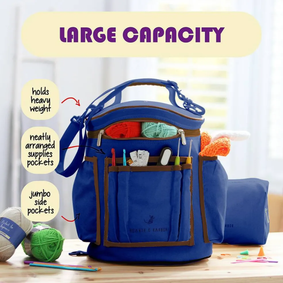 Hearth & Harbor Crochet Bag Organizer Kit