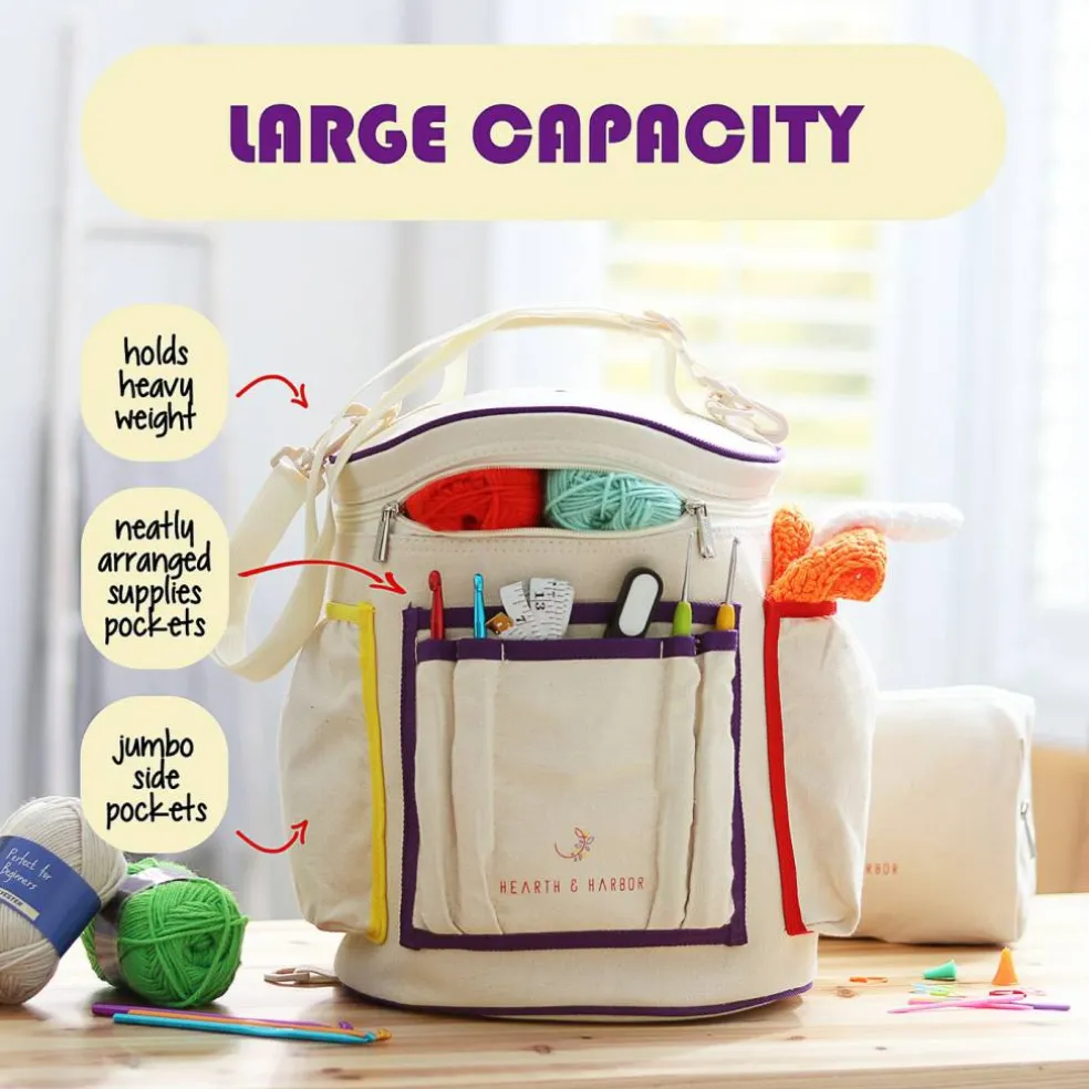 Hearth & Harbor Crochet Bag Organizer Kit