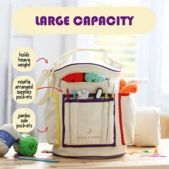 Hearth & Harbor Crochet Bag Organizer Kit