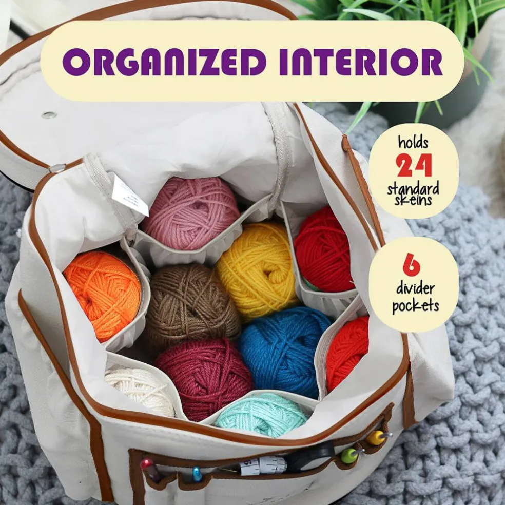 Hearth & Harbor Crochet Bag Organizer Kit