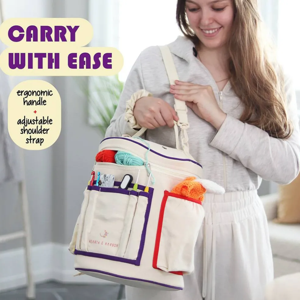 Hearth & Harbor Crochet Bag Organizer Kit