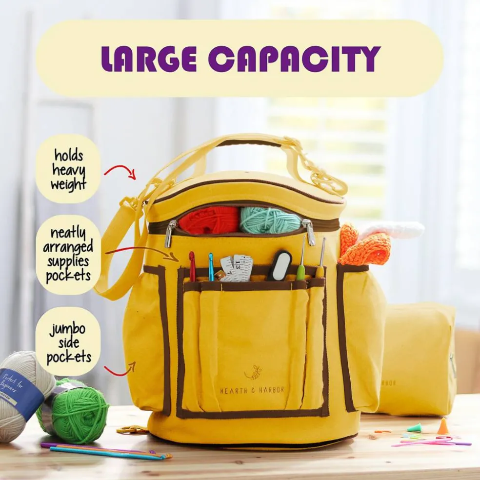 Hearth & Harbor Crochet Bag Organizer