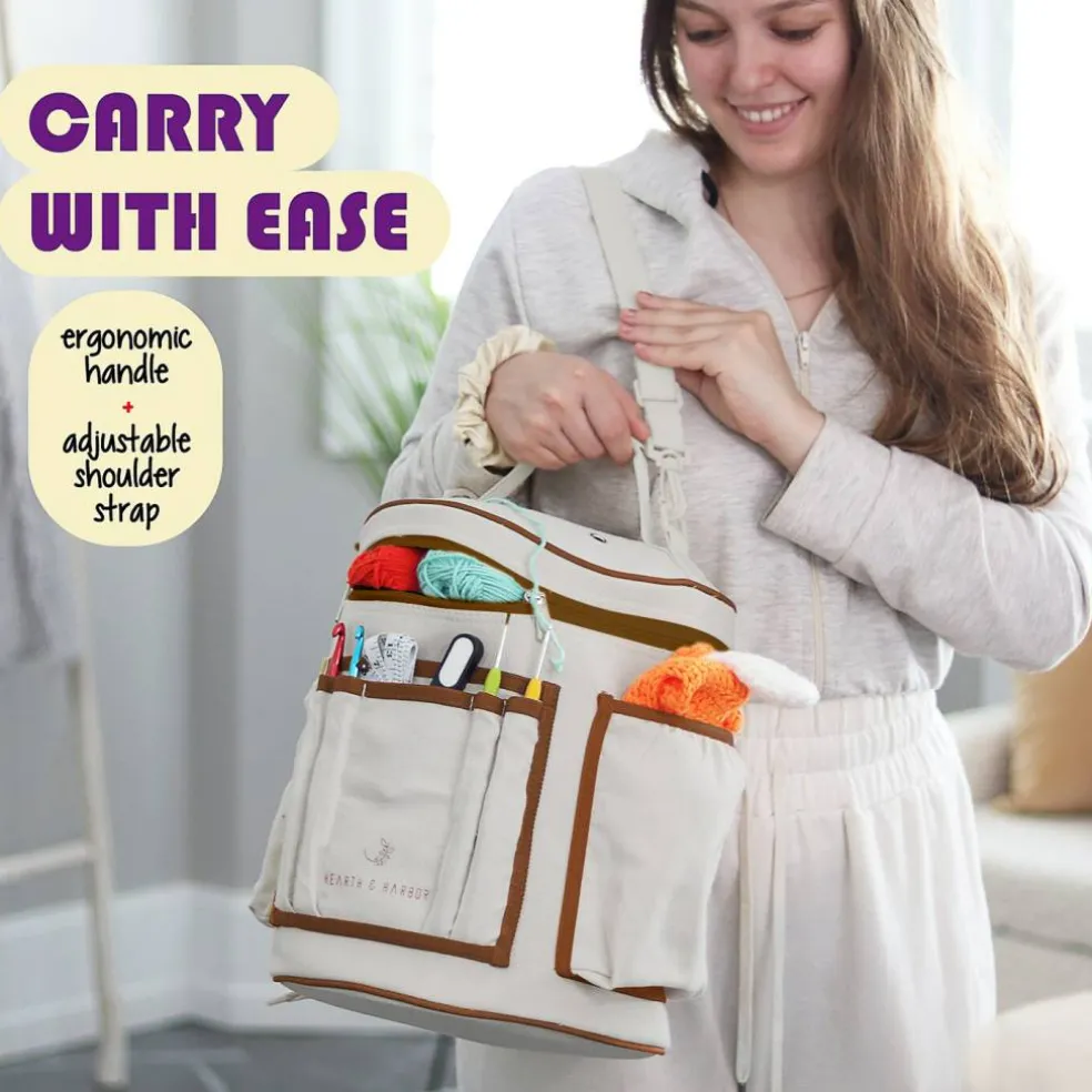 Hearth & Harbor Crochet Bag Organizer