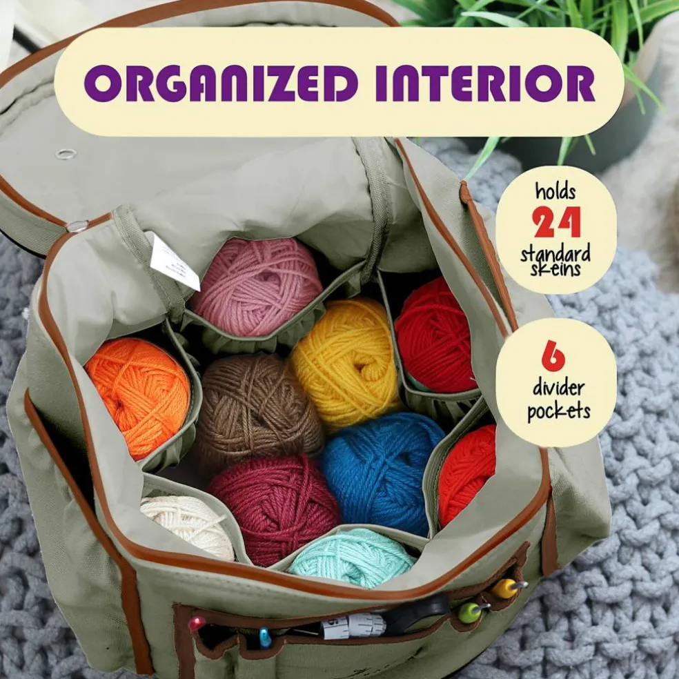Hearth & Harbor Crochet Bag Organizer