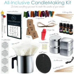 Hearth & Harbor DIY Natural Soy Candle Making Kit