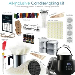 Hearth & Harbor DIY Natural Soy Candle Making Kit