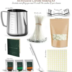 Hearth & Harbor DIY Natural Soy Wax Candle Making Kit