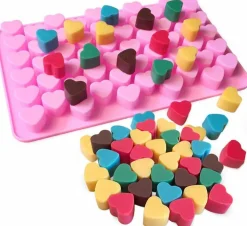 55 Heart Silicone Molds with Dropper