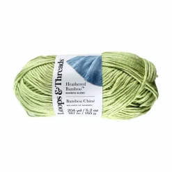 Heathered Bamboo™ Yarn by Loops & Threads®