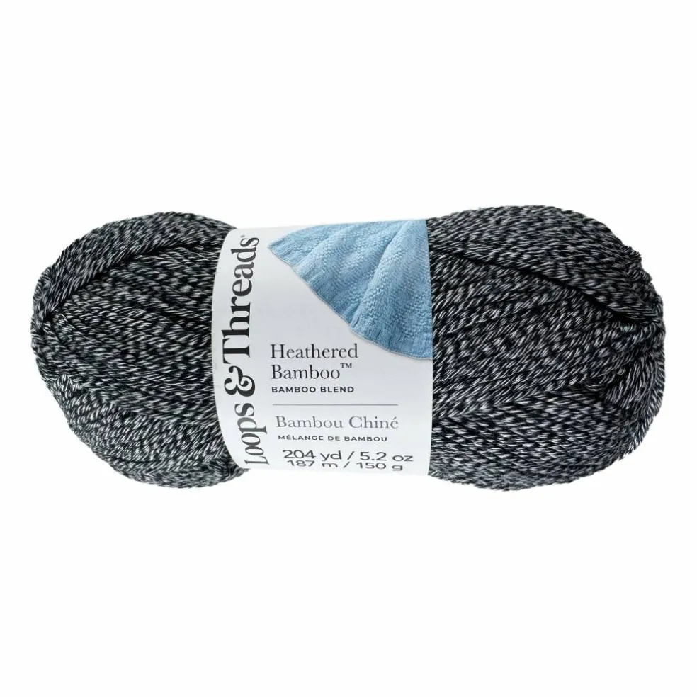 Heathered Bamboo™ Yarn by Loops & Threads®