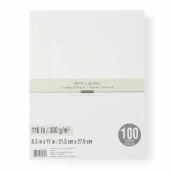Heavyweight 8.5" x 11" Cardstock Paper by Recollections™, 100 Sheets