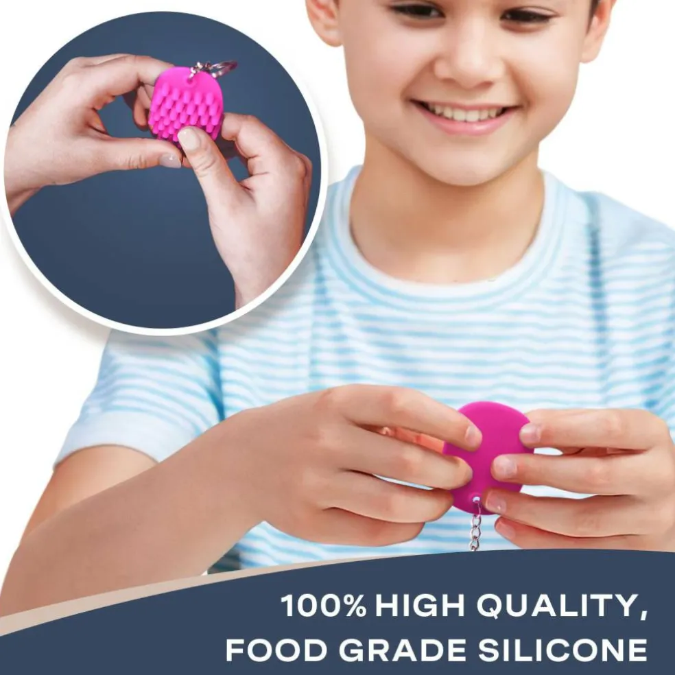 Hedgehog 2" Fidget Keychain