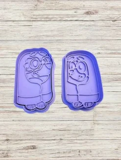Heeler Sisters Here Come the Grannies 2pc Cookie Cutter and stamp size 3.25-3.5