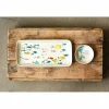 Hello Honey® Fish in the Sea Stoneware Rectangular Plate & Bowl Set