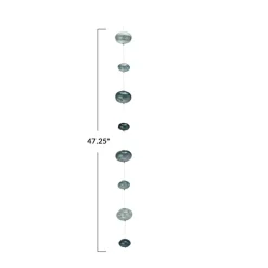 Hello Honey® 4ft. Blue Azure Bubbles Hand-Blown Glass Garland