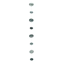 Hello Honey® 4ft. Blue Azure Bubbles Hand-Blown Glass Garland