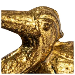 Hello Honey® 6" Gold Decorative Cast Iron Bird Bookends Set