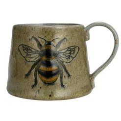 Hello Honey® Insect & Bird Design Stoneware Mug Set
