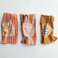 Hello Honey® Multicolor Patterned Cotton & Linen Tea Towel Set