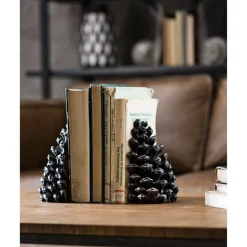 Hello Honey® Pinecone Bookends Set