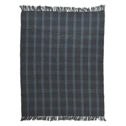 Hello Honey® Plaid Recycled Cotton Blend Throw Blanket with Fringe