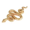 Hello Honey Resin Snake Wall Décor, Gold Finish