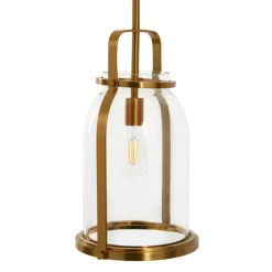 Hello Honey® Robert Stevenson Lighting Channing Metal & Glass Ceiling Light