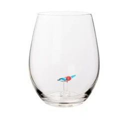 Hello Honey® 4.75" Round Stemless Wine Glass Set