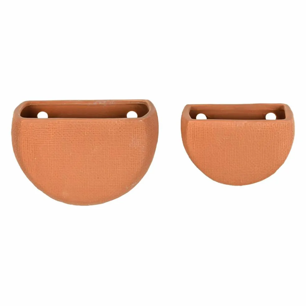 Hello Honey® Stoneware Wall Planters Set