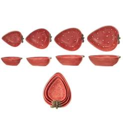 Hello Honey® Strawberry Stoneware Measuring Cups Set