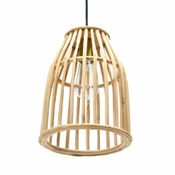 Hello Honey® Woven Bamboo Ceiling Light