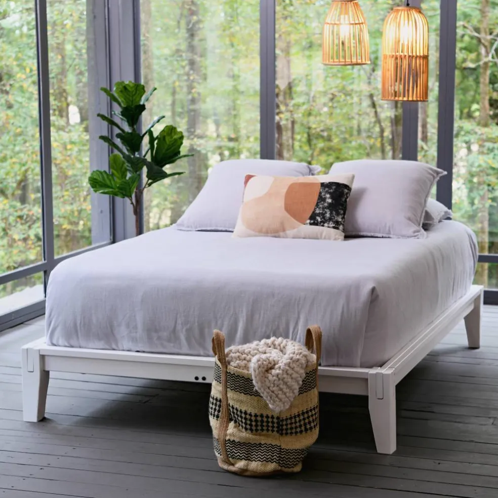 Hello Honey® Woven Bamboo Ceiling Light