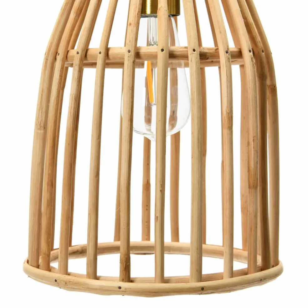 Hello Honey® Woven Bamboo Ceiling Light