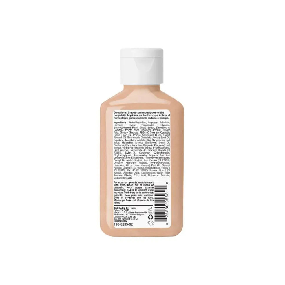 Hempz® 2.25oz. Glow Getter Bergamot & Warm Vanilla Herbal Body Moisturizer