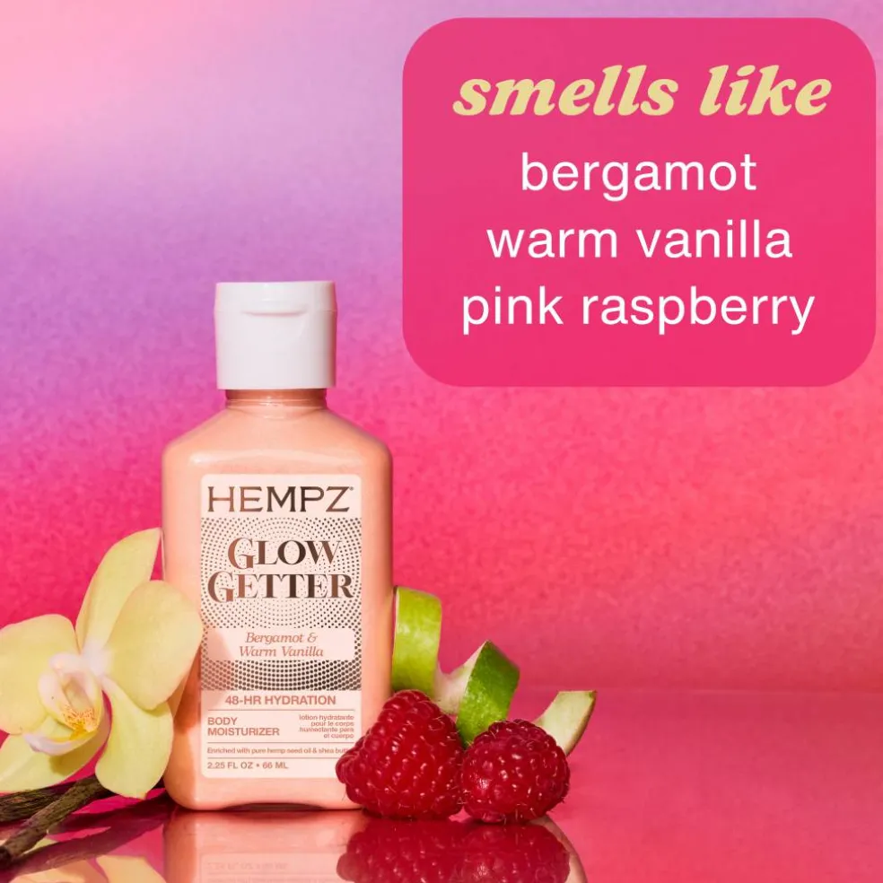 Hempz® 2.25oz. Glow Getter Bergamot & Warm Vanilla Herbal Body Moisturizer