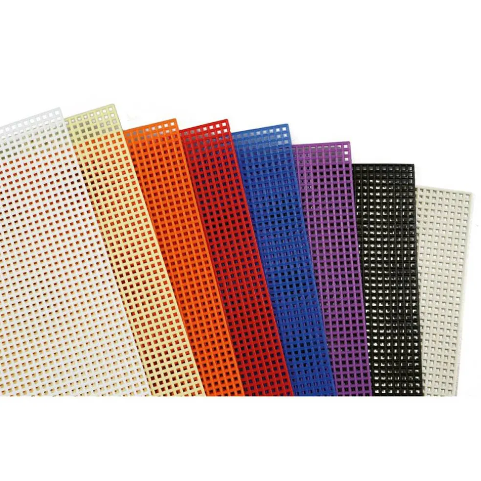 Herrschners 7 Mesh Plastic Canvas Assorted Color Pack
